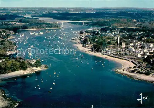 AK / Ansichtskarte Benodet Embouchure de l Odet et pont de Cornouaille Benodet