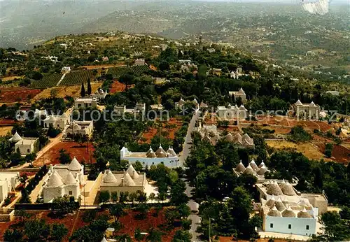AK / Ansichtskarte Selva_di_Fasano Panorama di Trulle Fliegeraufnahme Selva_di_Fasano