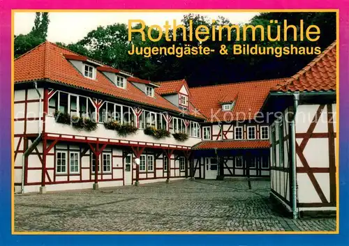 AK / Ansichtskarte Nordhausen_Thueringen Rothleimmuehle Jugendgaeste und Bildungshaus Nordhausen Thueringen