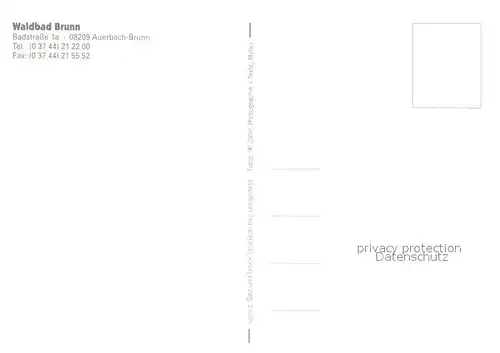 AK / Ansichtskarte Brunn_Auerbach Waldbad Brunn Teilansichten Brunn Auerbach