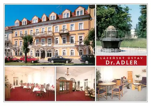 AK / Ansichtskarte Frantiskovy_Lazne Lazensky Ustav Dr Adler Details Frantiskovy_Lazne