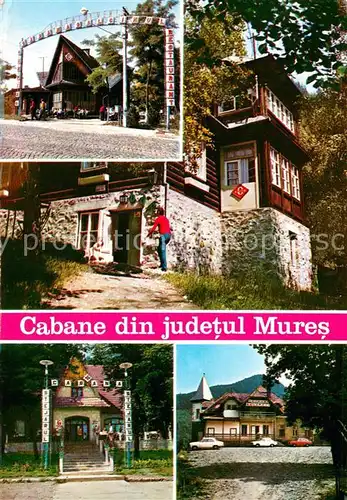 AK / Ansichtskarte Judetul_Mures Cabane din judetul Mures Cabana Salcimul Soimilor Stejarul Galaoaia 