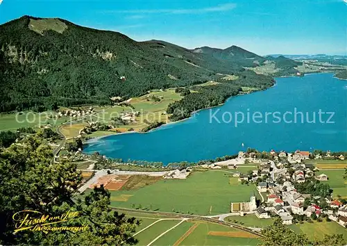 AK / Ansichtskarte Fuschl_See_Salzkammergut Fliegeraufnahme Fuschl_See_Salzkammergut