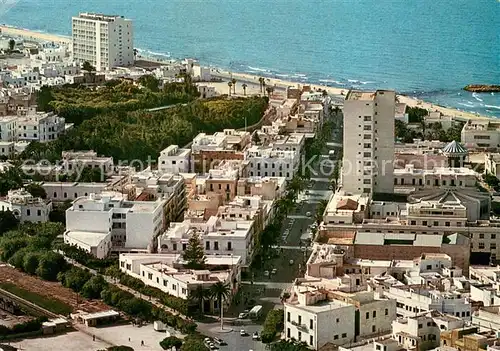 AK / Ansichtskarte Sousse Vue aerienne sur lAvenue Bourguiba Sousse