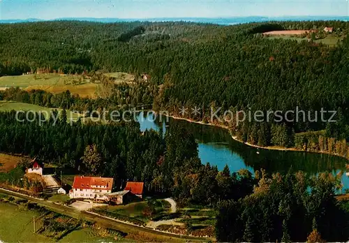 AK / Ansichtskarte Ebnisee Gasthof Pension Zum Hirschen Fliegeraufnahme Ebnisee