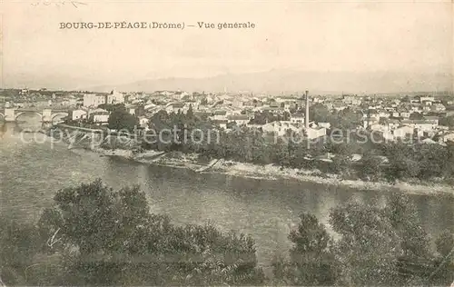 AK / Ansichtskarte Bourg de Peage Vue generale Bourg de Peage