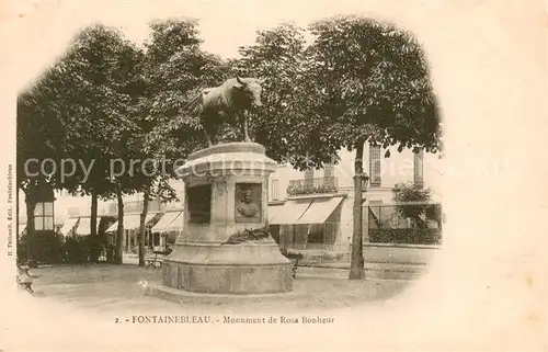 AK / Ansichtskarte Fontainebleau_Seine_et_Marne Monument de Rosa Bonheur Fontainebleau_Seine