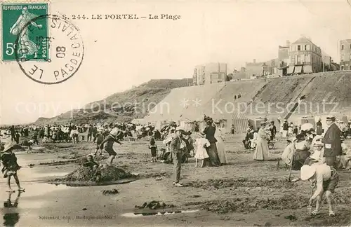 AK / Ansichtskarte Le_Portel La Plage Le_Portel