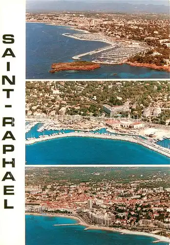 AK / Ansichtskarte Saint Raphael_Var Cote d Azur vue aerienne Saint Raphael Var