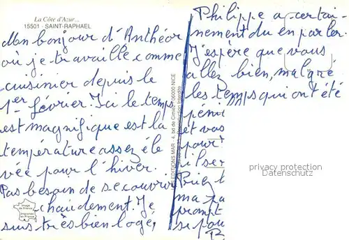 AK / Ansichtskarte Saint Raphael_Var Cote d Azur vue aerienne Saint Raphael Var