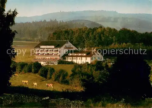 AK / Ansichtskarte Waldmichelbach Sonnencafe Hotel Kreidacher Hoehe Landschaftspanorama Odenwald Waldmichelbach