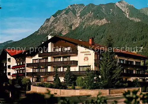 AK / Ansichtskarte Oberstdorf Parkhotel Frank Allgaeuer Alpen Oberstdorf