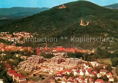 AK / Ansichtskarte Weinheim_Bergstrasse Fliegeraufnahme Weinheim_Bergstrasse