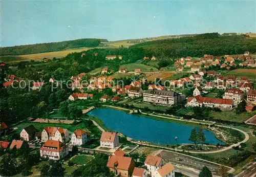 AK / Ansichtskarte Bad_Meinberg Moor  und Kohlensaeure Heilbad Fliegeraufnahme Bad_Meinberg