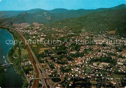 AK / Ansichtskarte Bad_Honnef mit Siebengebirge Fliegeraufnahme Bad_Honnef