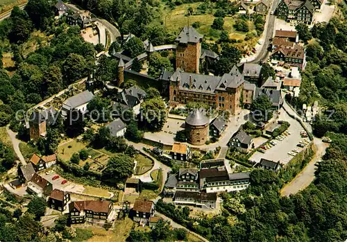 AK / Ansichtskarte Burg_Wupper Schloss Bergisches Land Fliegeraufnahme Burg Wupper