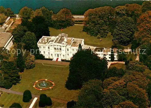 AK / Ansichtskarte Bonn_Rhein Villa Hammerschmidt Sitz des Bundespraesidenten Fliegeraufnahme Bonn_Rhein