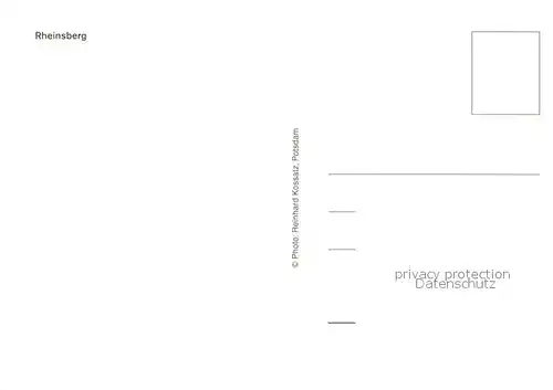 AK / Ansichtskarte Rheinsberg Schloss Fliegeraufnahme Rheinsberg
