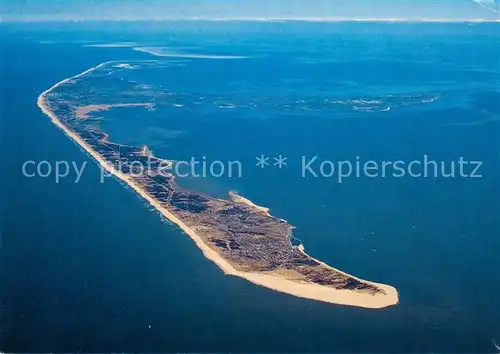 AK / Ansichtskarte Insel_Sylt Fliegeraufnahme aus 4000 m Hoehe Insel_Sylt