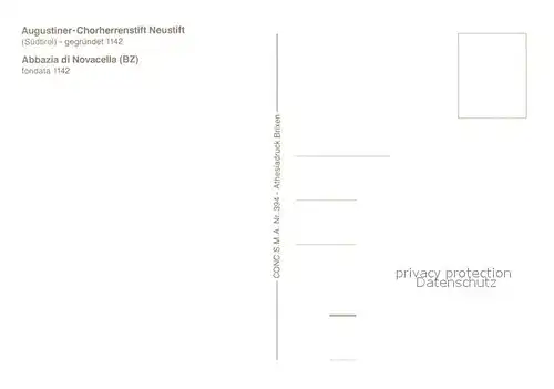 AK / Ansichtskarte Neustift_Brixen_Suedtirol Augustiner Chorherrenstift Fliegeraufnahme Neustift_Brixen_Suedtirol