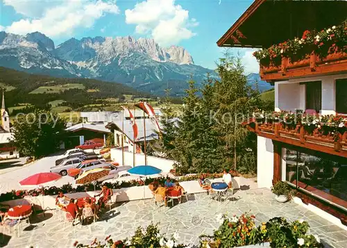AK / Ansichtskarte Ellmau_Tirol Hotel Baer am Wilden Kaiser Ellmau Tirol
