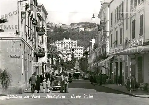 AK / Ansichtskarte Bordighera Boulevard d Italie Bordighera