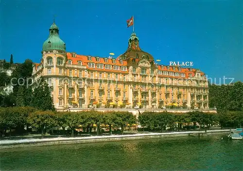 AK / Ansichtskarte Luzern_LU Hotel Palace Luzern Luzern_LU