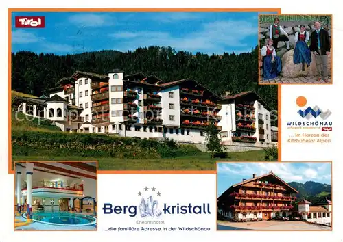 AK / Ansichtskarte Wildschoenau_Tirol Hotel Bergkristall Pool  Wildschoenau Tirol