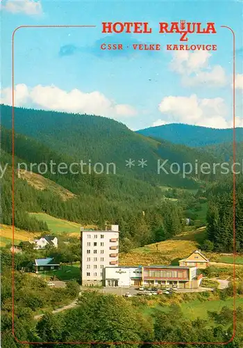 AK / Ansichtskarte Velke_Karlovice Hotel Razula Velke Karlovice