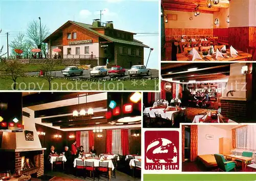 AK / Ansichtskarte Liberec Hotel a Restaurace Draci sluj Radcice Celkovy pohled Pivnice Kavarna Bar Pokoj Liberec