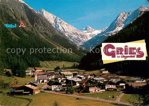 AK / Ansichtskarte Gries_Laengenfeld_Tirol Fliegeraufnahme Gries_Laengenfeld_Tirol