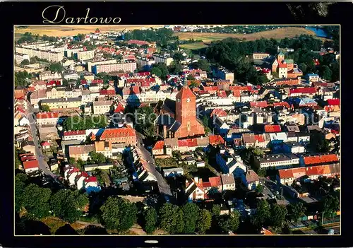 AK / Ansichtskarte Darlowo Fliegeraufnahme Darlowo