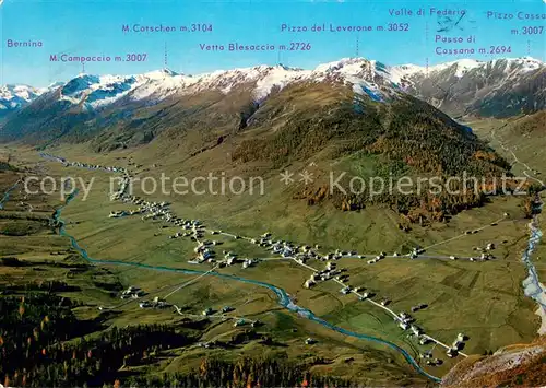 AK / Ansichtskarte Livigno Fliegeraufnahme Livigno