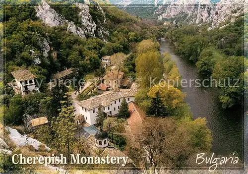 AK / Ansichtskarte Bulgarien_Bulgaria Iskar River and Cherepish Monastery 