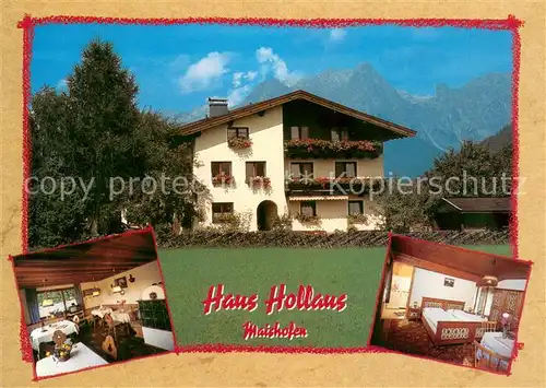 AK / Ansichtskarte Maishofen Gaestehaus Pension Haus Hollaus Maishofen