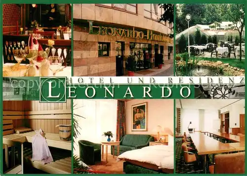 AK / Ansichtskarte Leipzig Hotel Residenz Leonardo Leipzig