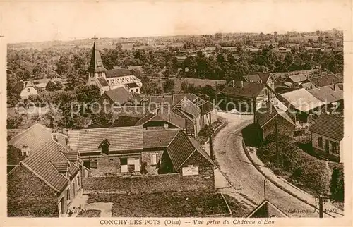 AK / Ansichtskarte Conchy les Pots Vue prise du Chateau d Eau Conchy les Pots