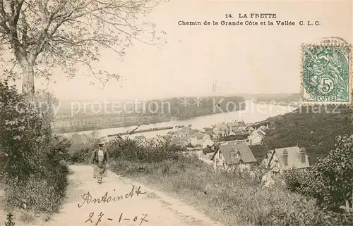 AK / Ansichtskarte La_Frette sur Seine_Oise Chemin de la Grande Cote et la Vallee La_Frette sur Seine_Oise