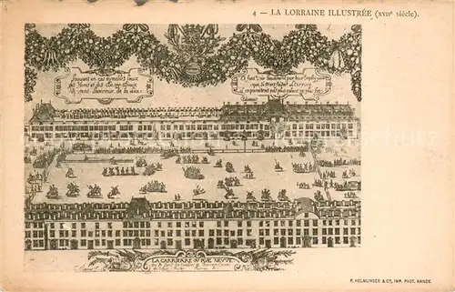 AK / Ansichtskarte Nancy_Lothringen La Carriere ou Rue Neuve Nancy Lothringen