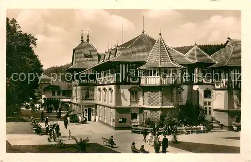 AK / Ansichtskarte Luhacovice Ortspartie Luhacovice