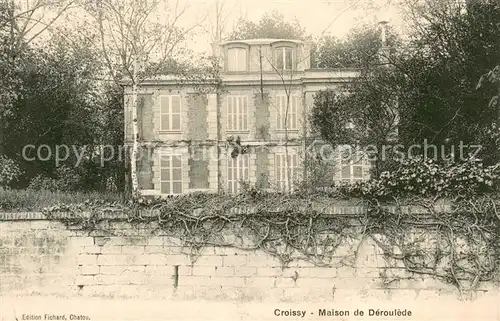 AK / Ansichtskarte Croissy sur Seine Maison de Deroulede Croissy sur Seine