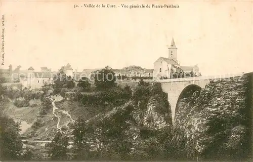 AK / Ansichtskarte Vezelay Vallee de la Cure Vue generale de Pierre Perthuis Vezelay
