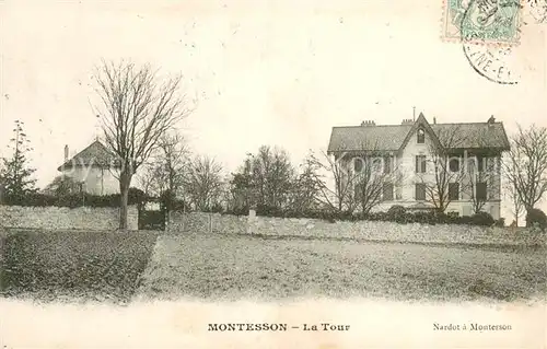 AK / Ansichtskarte Montesson La Tour Montesson