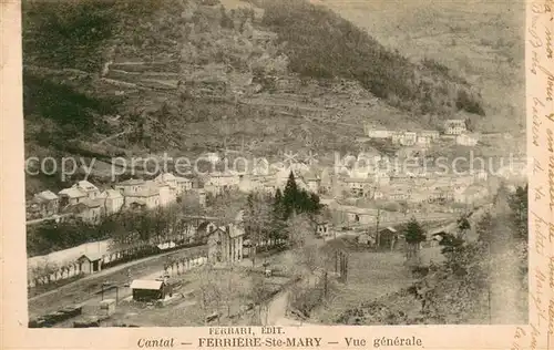 AK / Ansichtskarte Ferrieres Saint Mary Vue generale Ferrieres Saint Mary