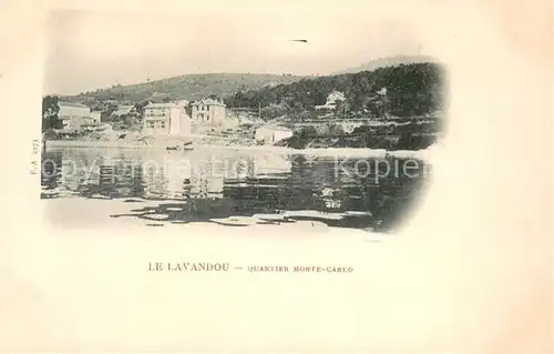AK / Ansichtskarte Le_Lavandou Quartier Monte Carlo Le_Lavandou