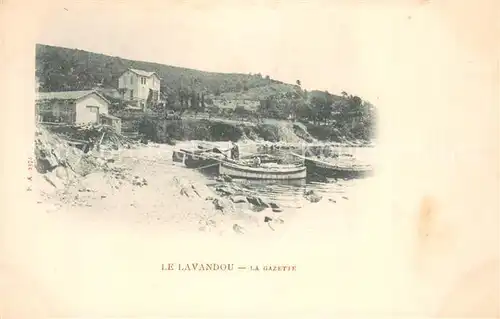 AK / Ansichtskarte Le_Lavandou La Gazette Le_Lavandou