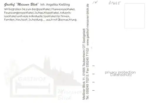 AK / Ansichtskarte Seeligstadt_Klipphausen Gasthof Meissner Blick Spektakelhaus 
