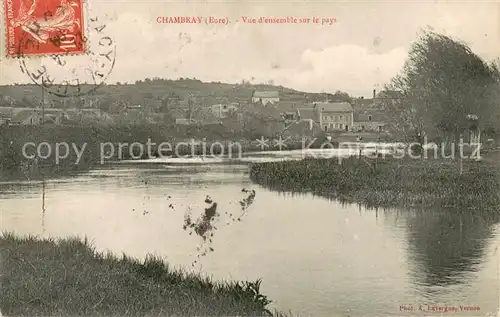 AK / Ansichtskarte Chambray Vue densemble sur le pays Chambray
