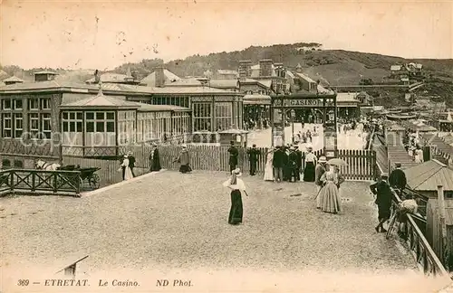 AK / Ansichtskarte Etretat Le Casino Etretat