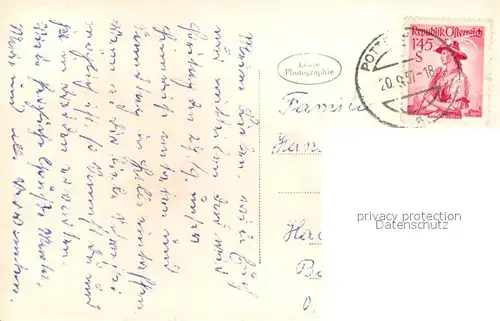 AK / Ansichtskarte Pottschach Liesling Panorama Pottschach